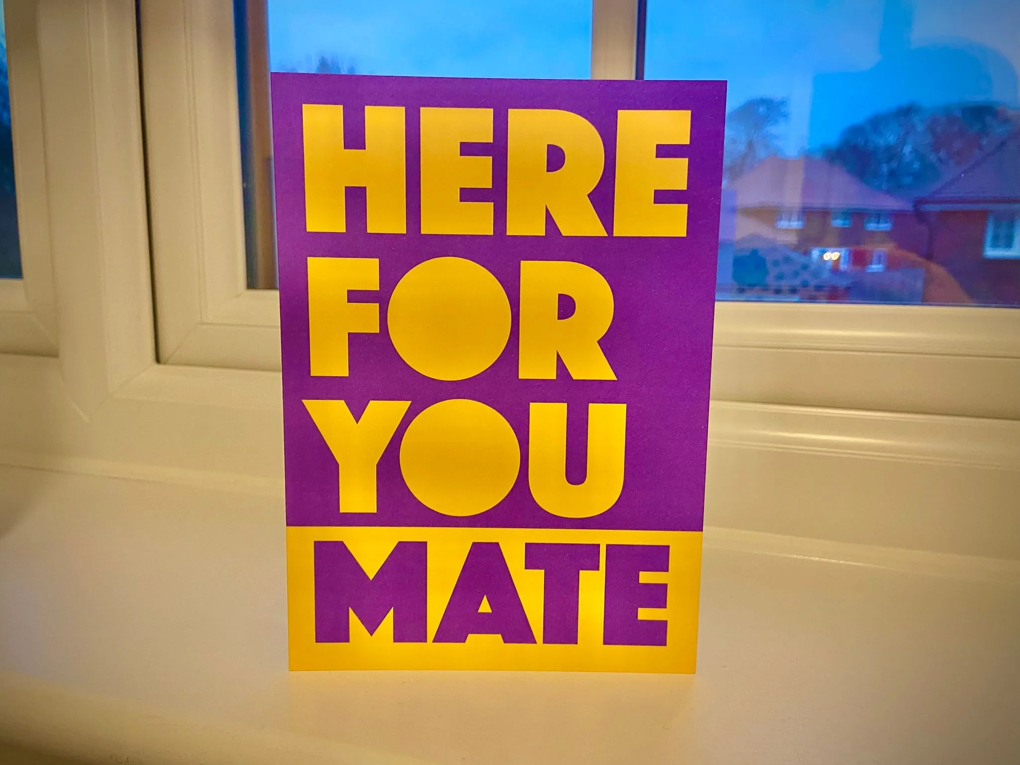 Why Men Should Send Each Other Support Cards