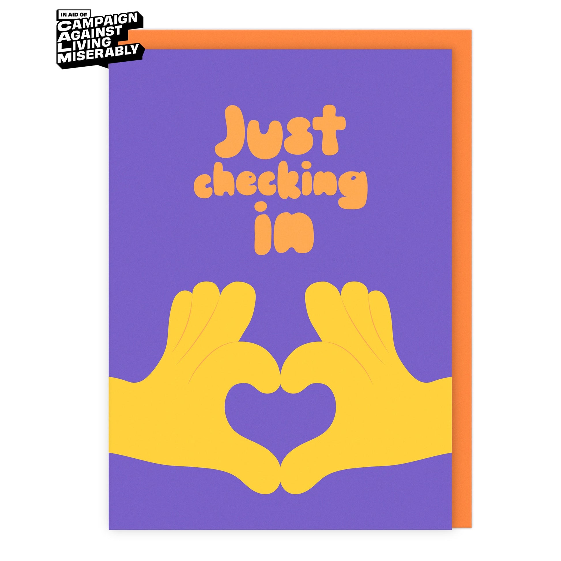 Just Checking In Card