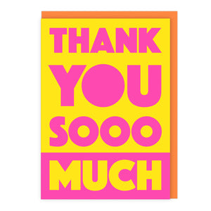 Thank You Sooo Much Card