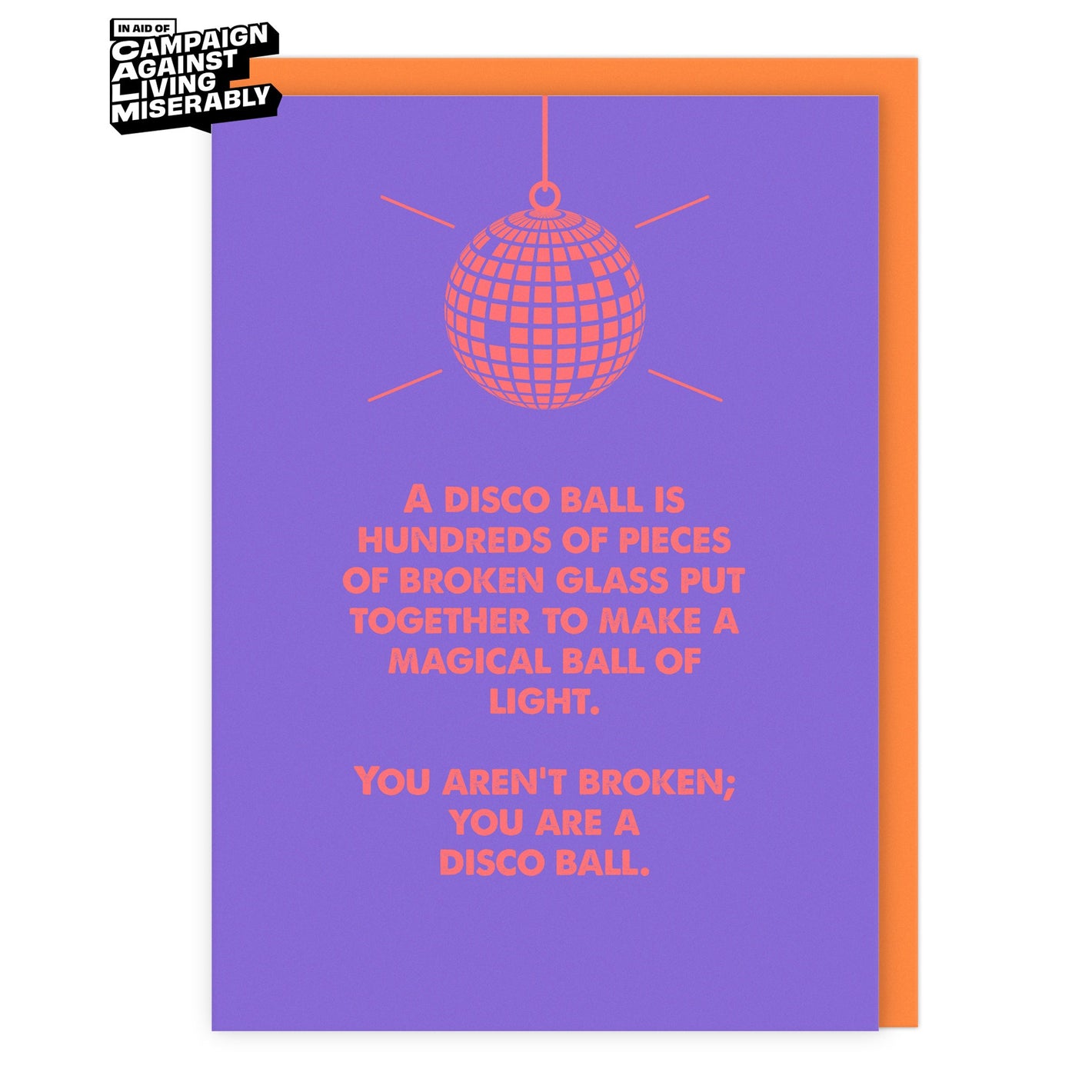 You Are A Disco Ball Card
