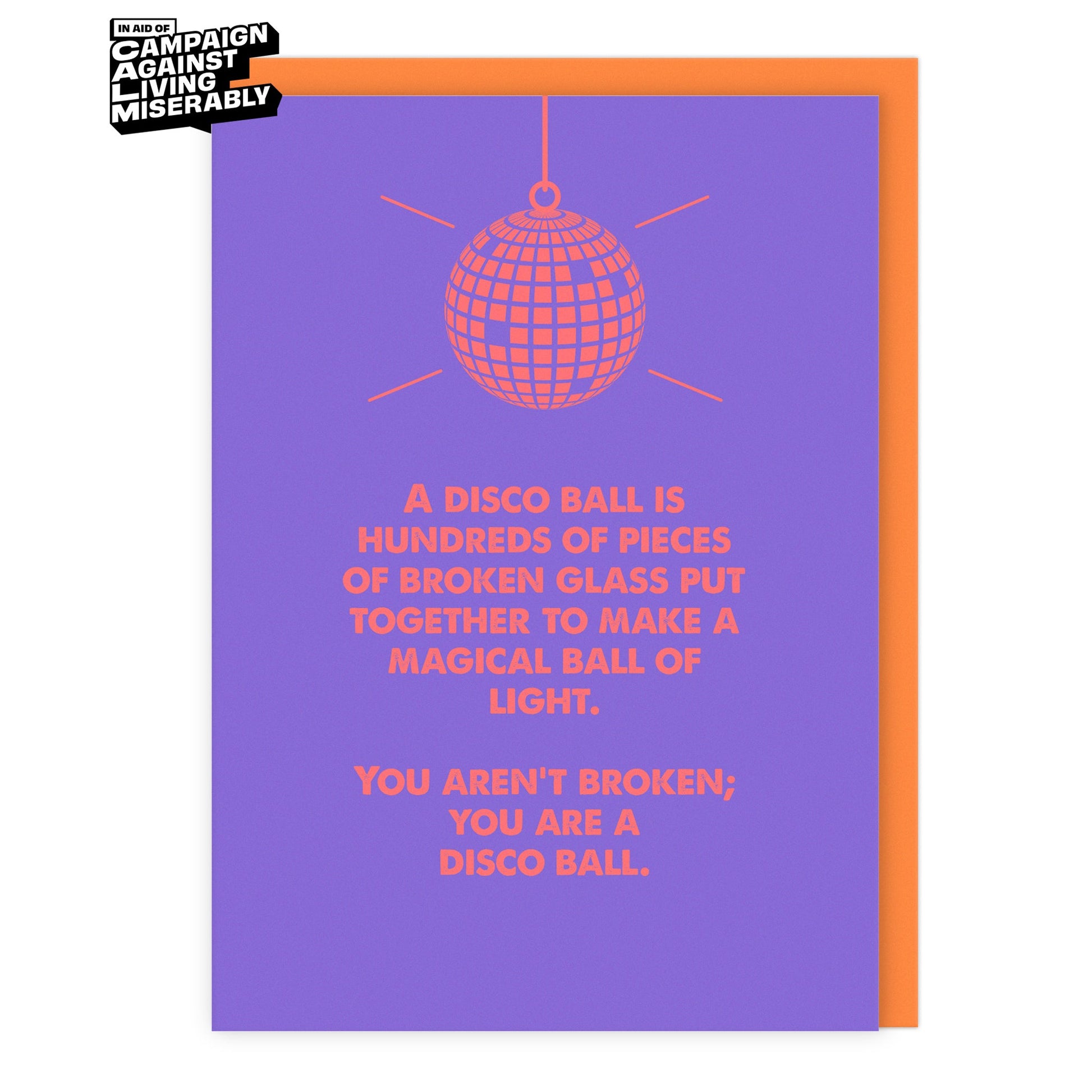 You Are A Disco Ball Card