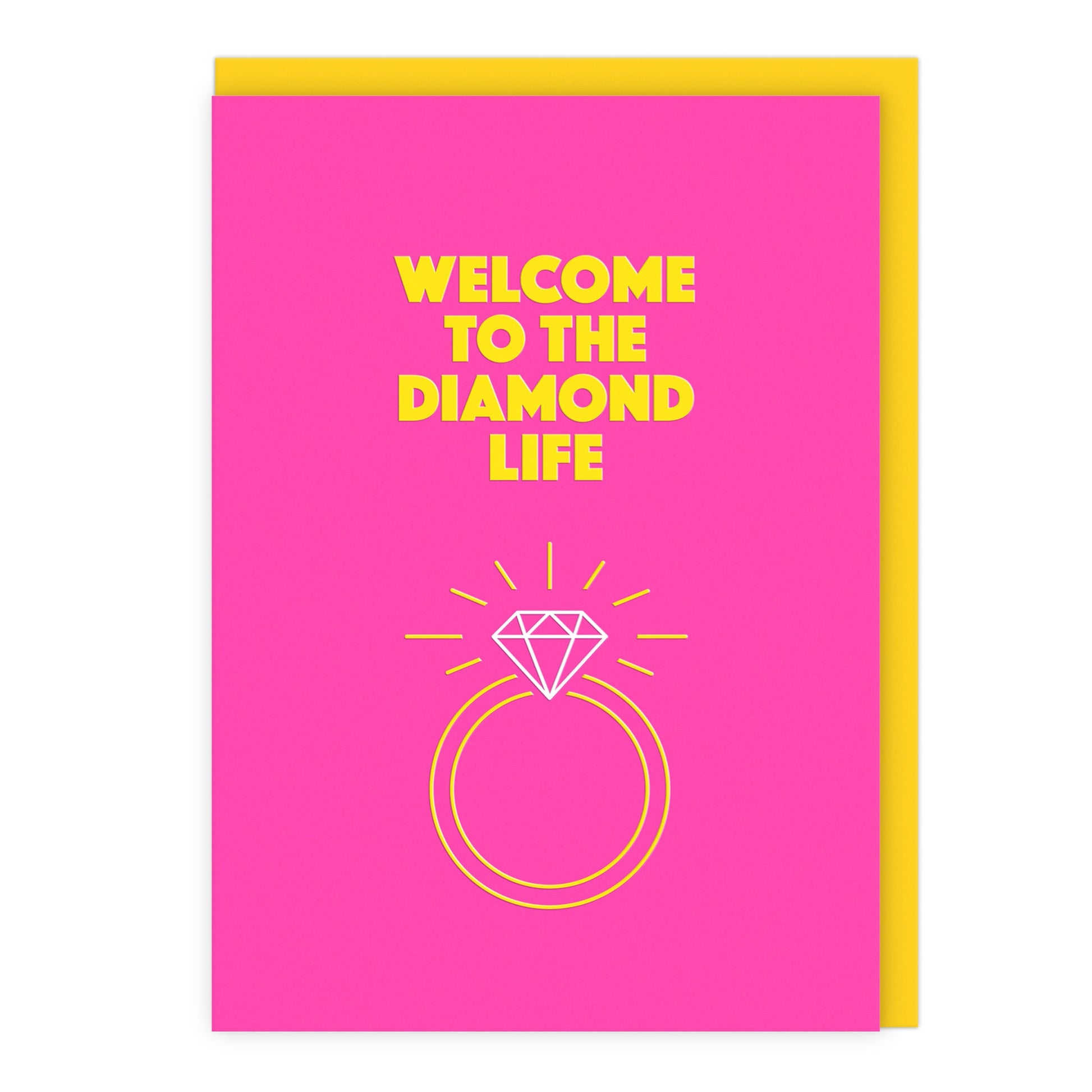 Welcome To The Diamond Life Card