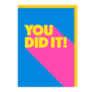 You Did It! Card