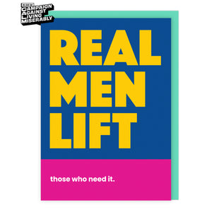 Real Men Lift those who need it