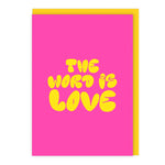 The Word Is Love Card
