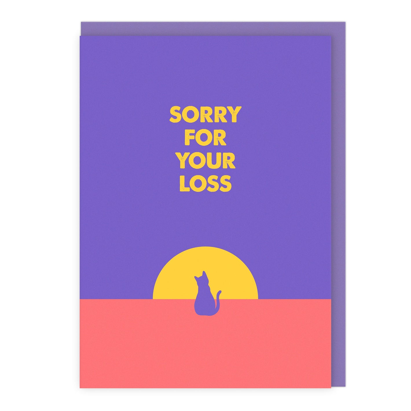 Sorry For Your Loss - Cat Loss Card