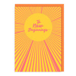 To New Beginnings Card