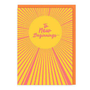 To New Beginnings Card