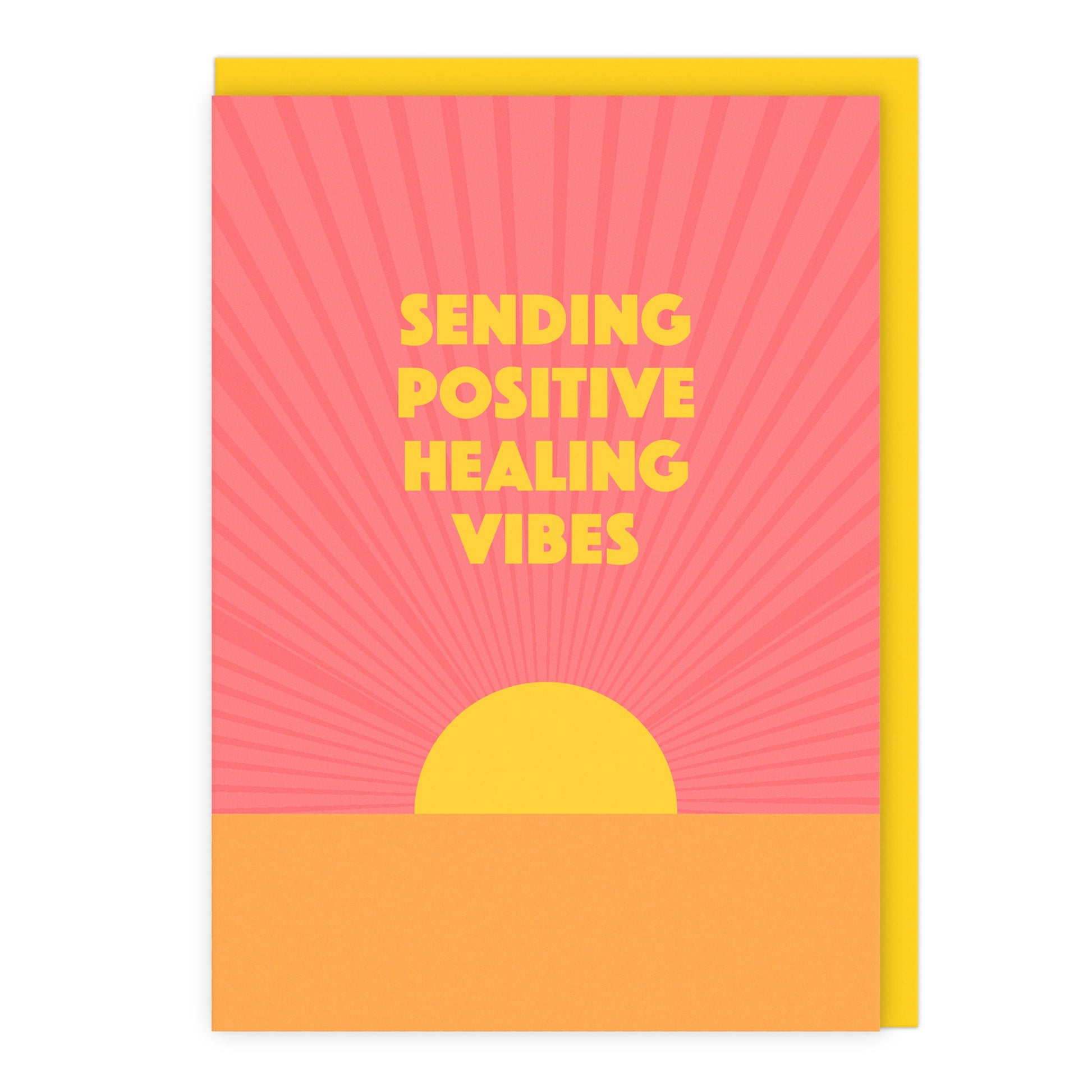 Sending Positive Healing Vibes Card