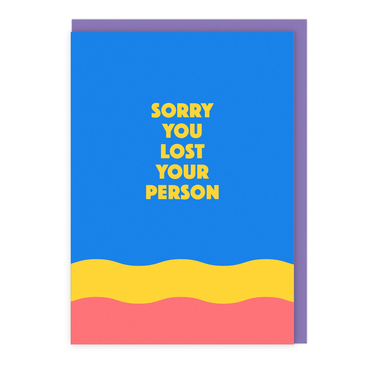 Sorry You Lost Your Person Card